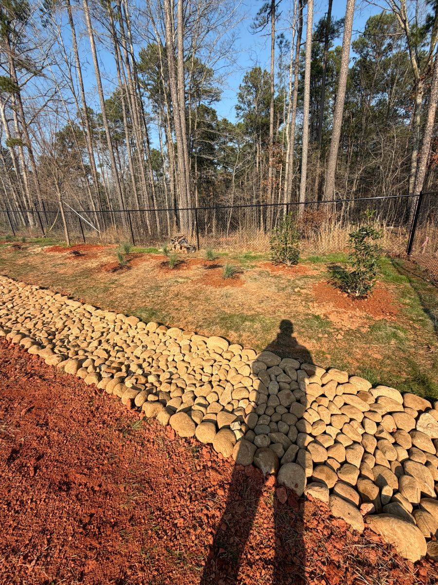 Rip Rap Service for Jameson’s Landscaping & Pressure Washing in Eatonton, GA