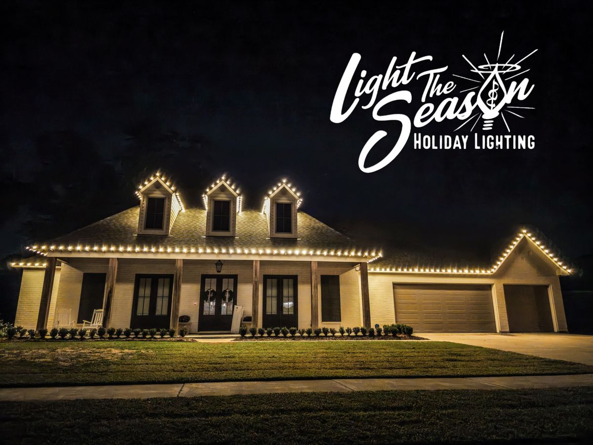 Fascia and Rooflines for Light the Season in Lafayette Parish,  LA
