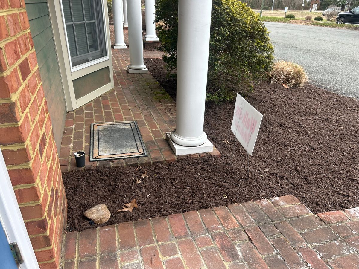 Mulch Installation for The Whole 9 Yards Landscape VA in Heathsville, VA