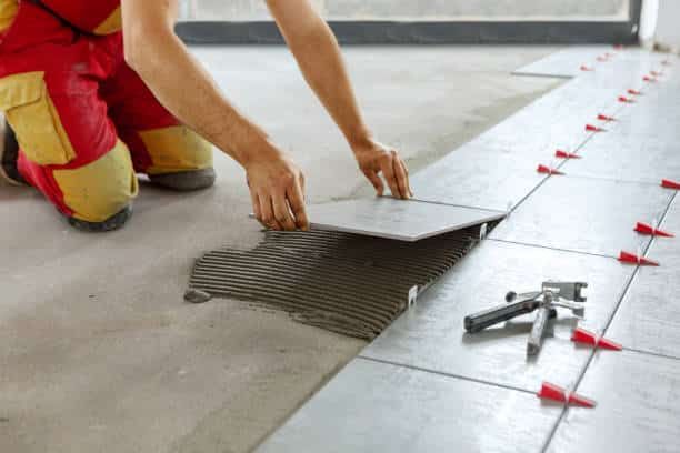 Tile Installation for Servicolor Painting in Macon, GA
