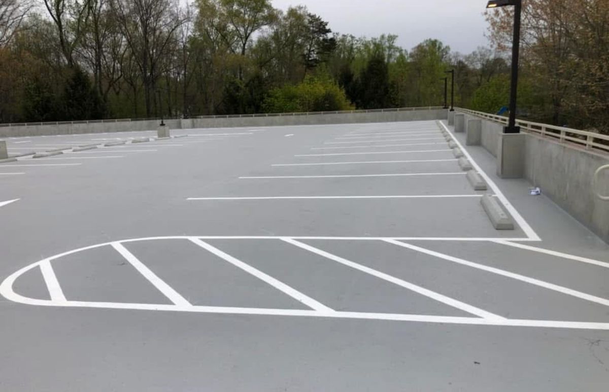 Concrete Markings for Payne's Pavement Marking in Warrenton, VA