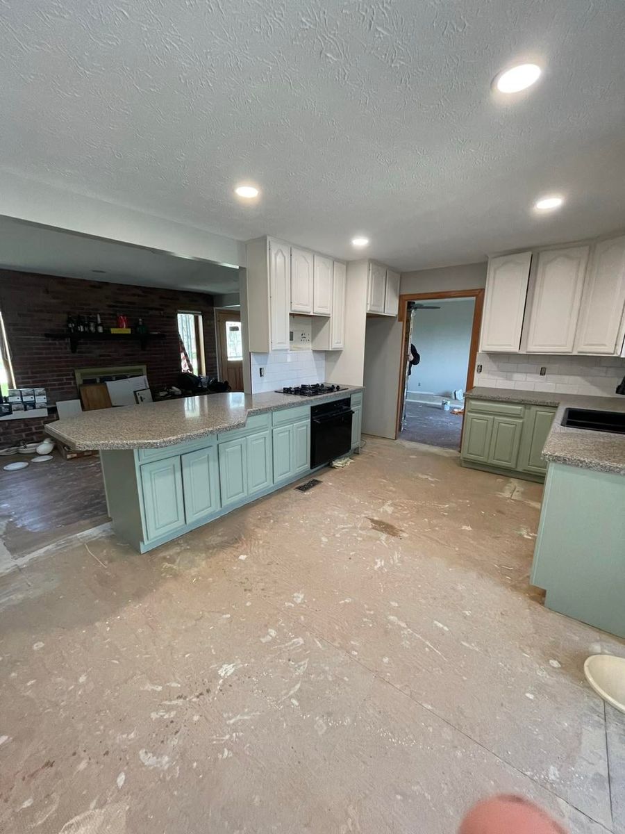 Kitchen Remodels for Ironwood Contracting in Lafayette, IN