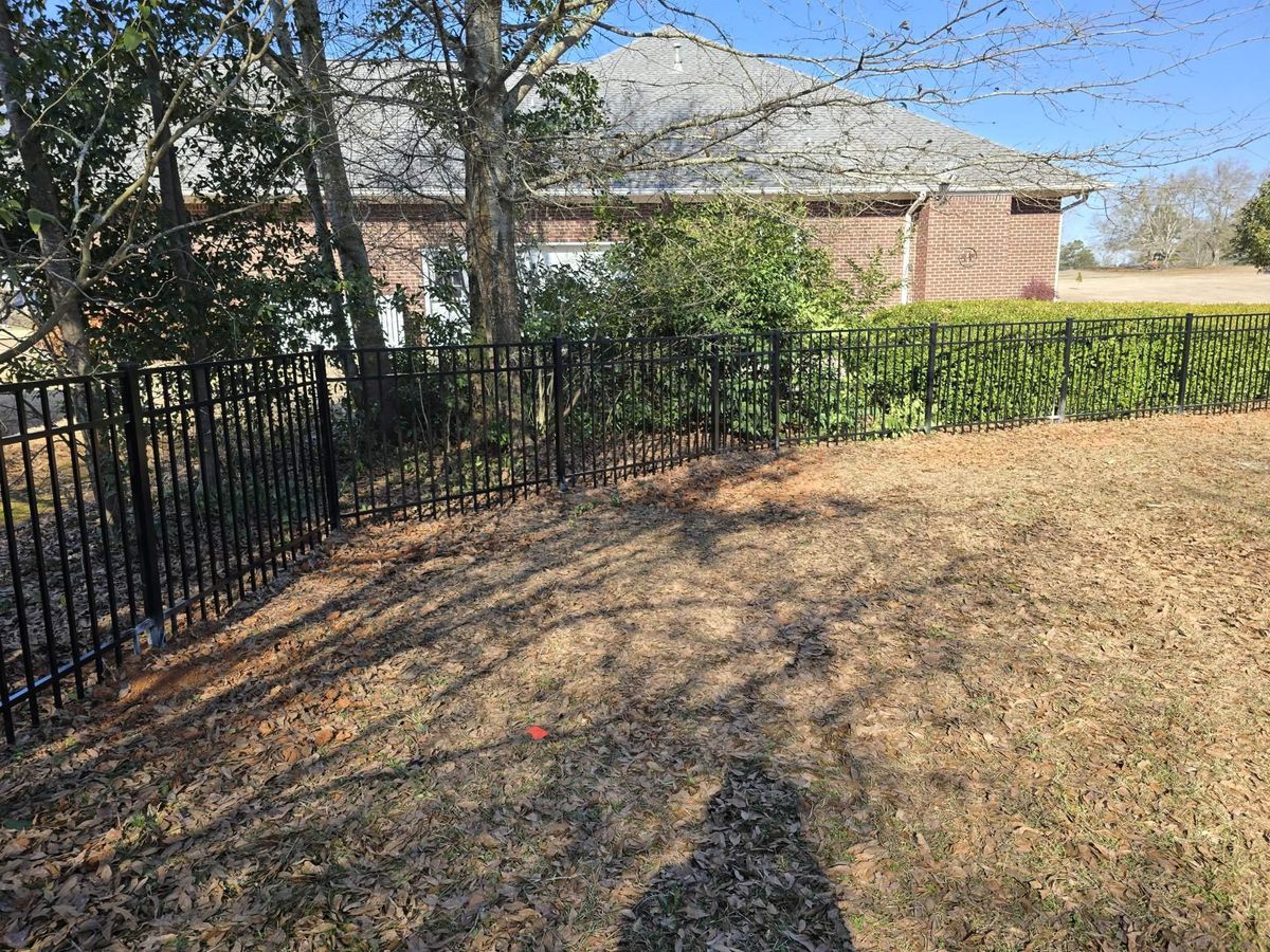 Fence Installation for Coosa Valley Fence and Deck in Sylacauga, AL