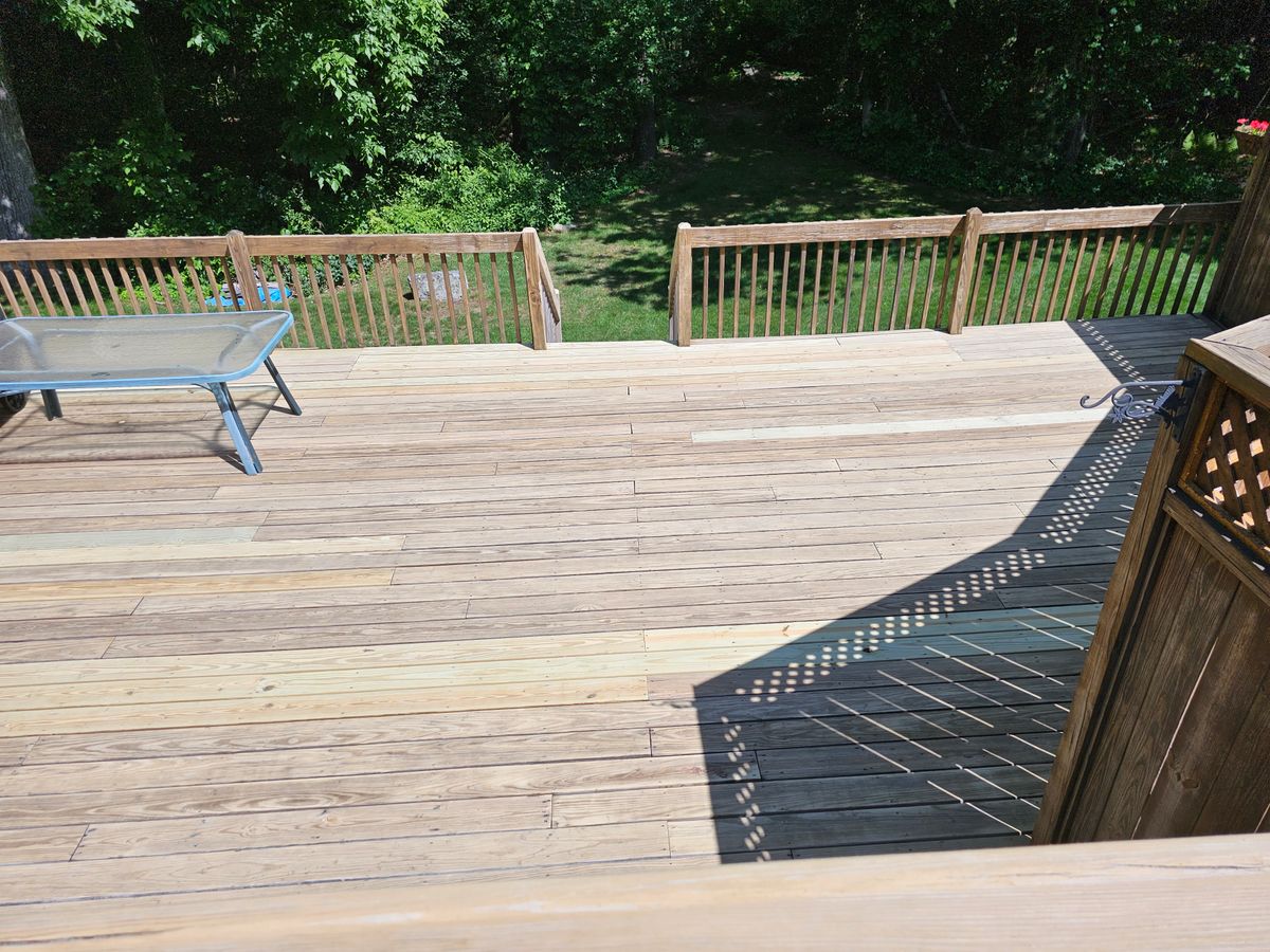 Deck Restoration for South Coast Decks LLC in Mansfield, MA