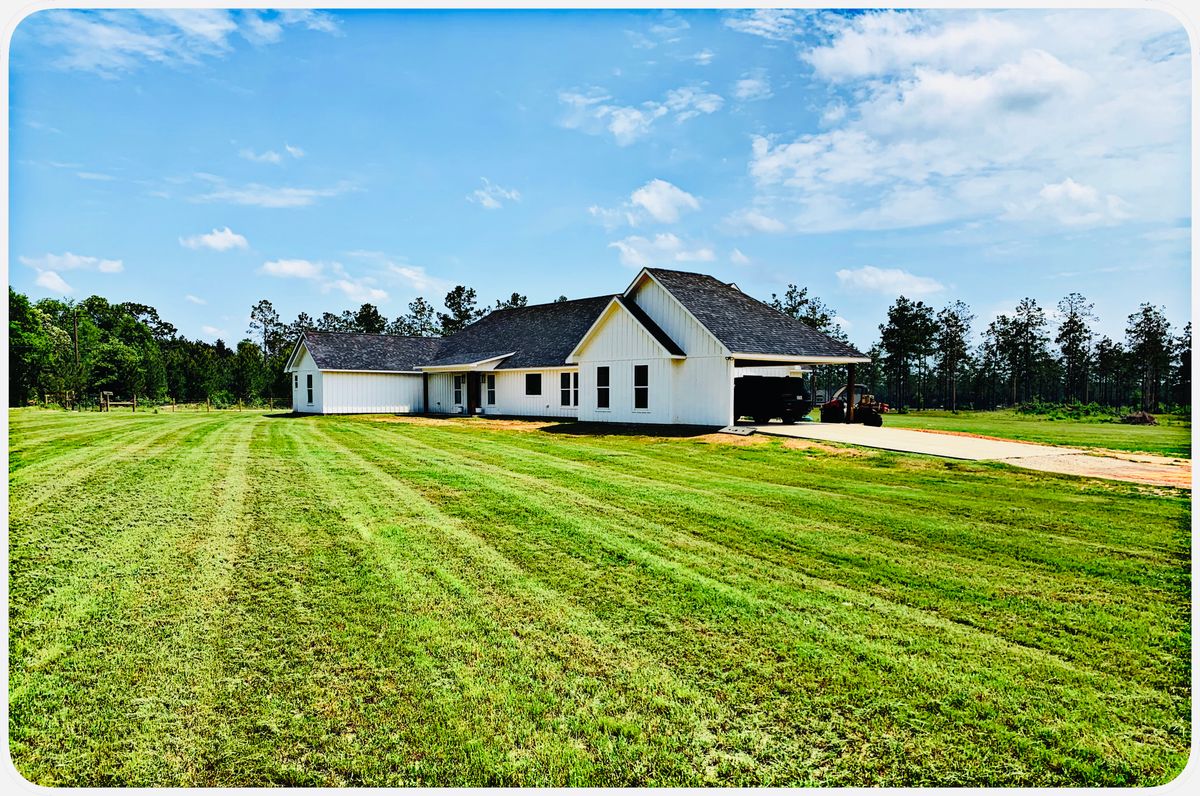 Mowing for JT’s Landscaping in Tyler County, TX