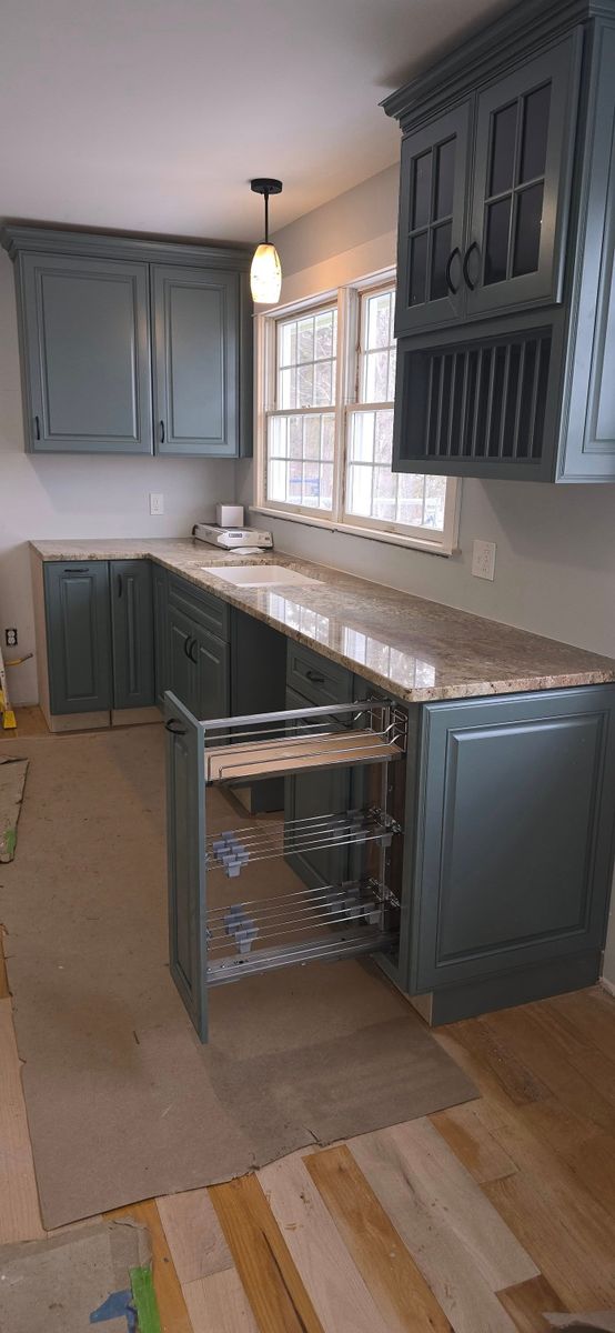 Kitchen And Cabinet Refinishing for MLG Custom Carpentry in Marshfield, ME