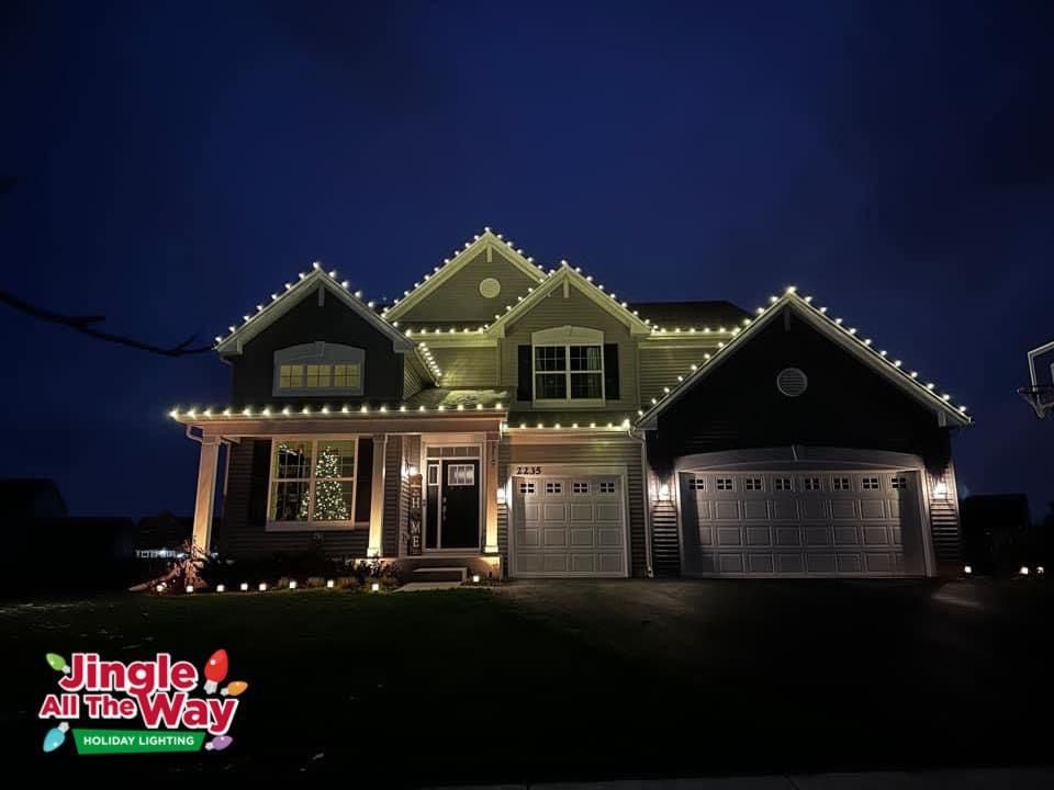 Jingle All the Way - Holiday Lighting for Soapy Suds Services in St. Charles, IL