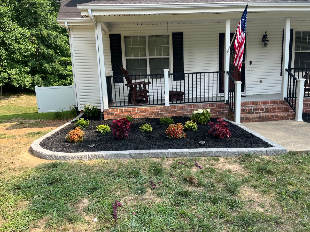 Landscape and landscape design for J.P Landscaping and excavation in Chattanooga, TN