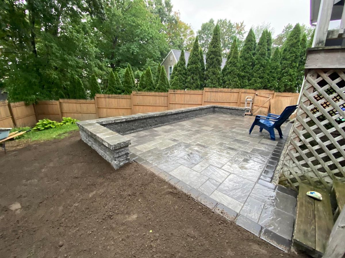 Hardscaping - Patios, Walkways, Retaining walls for Martin's Landscaping & Construction in Manchester, NH