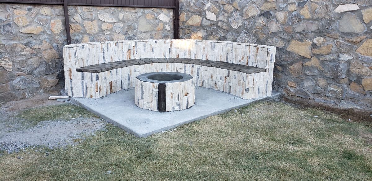 Backyard and Porch for BDR Innovations in El Paso, TX