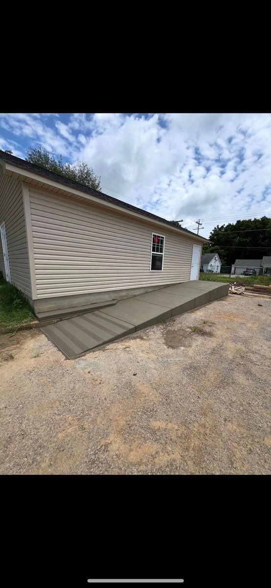 Concrete for Ramsey Concrete Construction in Covington, TN