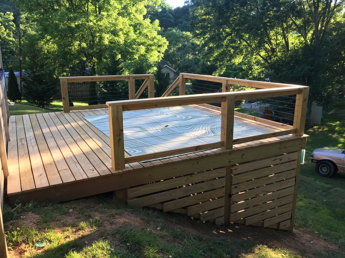 Decks and Fences for Pisgah Property Services LLC in Asheville, NC