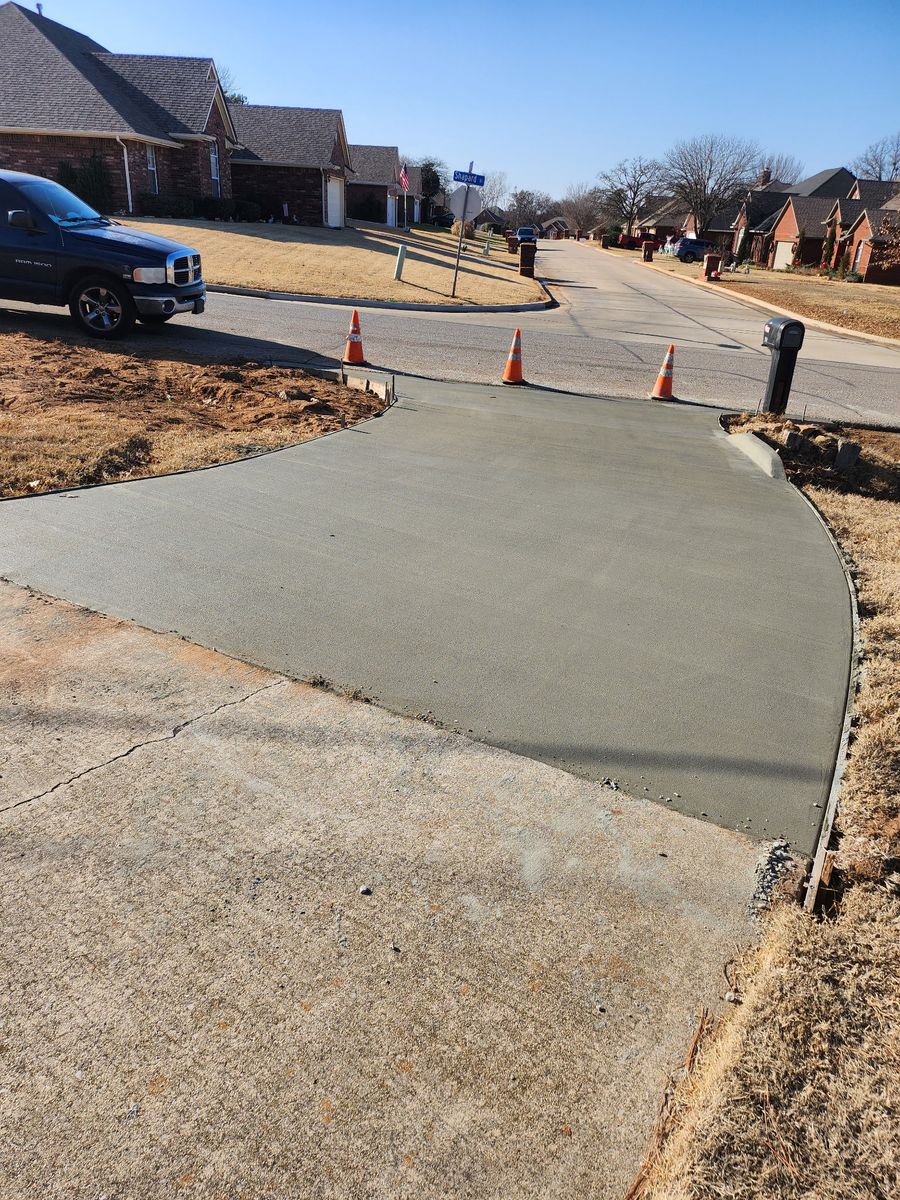 Concrete for Gb Concrete & Roofing in Spencer, OK