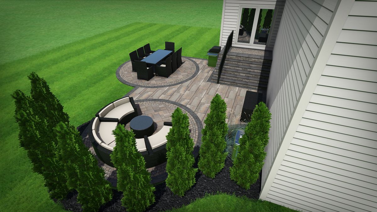 Paver Patios for Sunstone Construction in Oakland County, MI