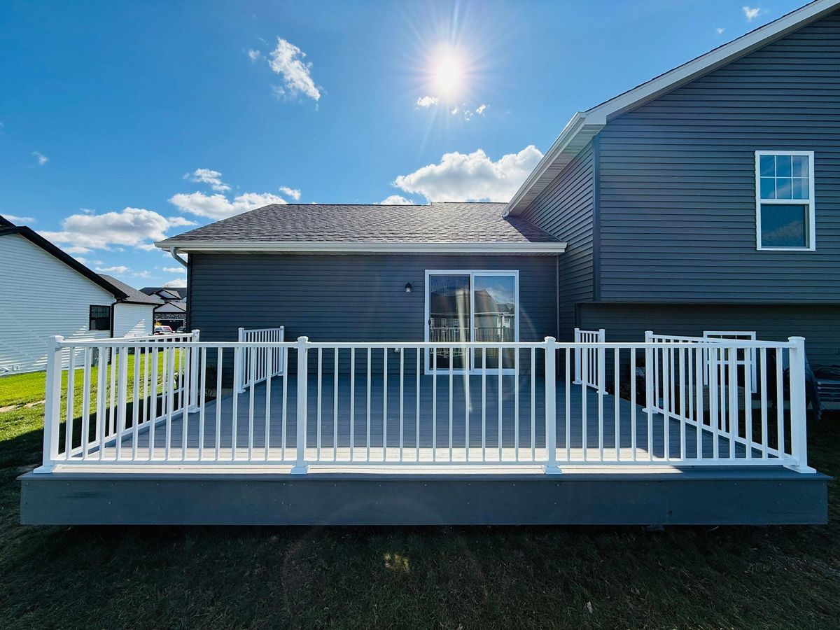 Deck & Patio Installation for Crafted Construction in Northwest , Indiana