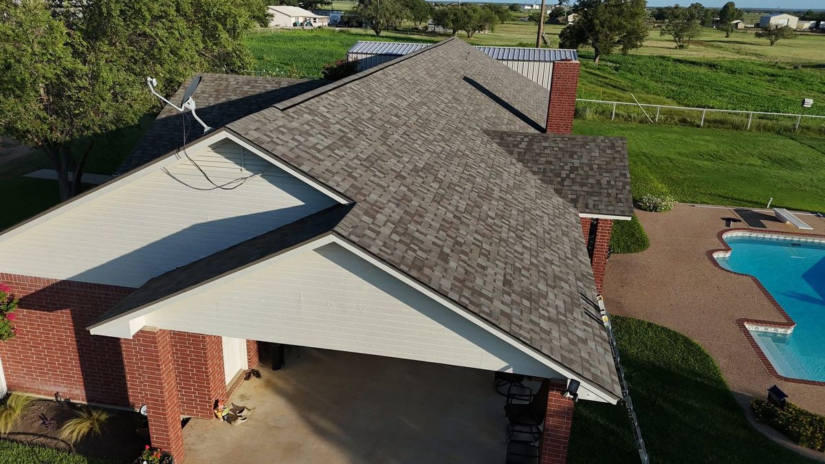 Roof repairs for Barcenas Roofing & Remodeling in San Saba, TX