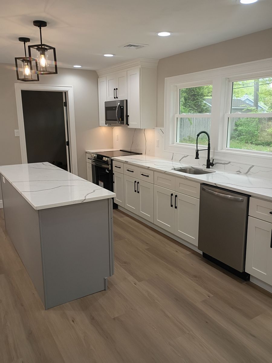 Kitchen Renovation for New Vision Contracting in Suffolk County, NY