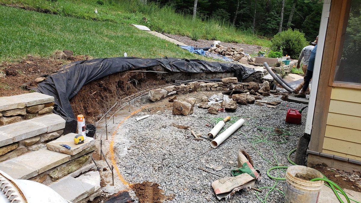 Grading services for Acosta's Stone Work in Henderson, NC
