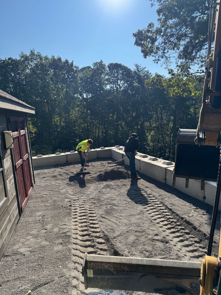 Site Preparation for Grayson Groundworks in Sevierville, TN