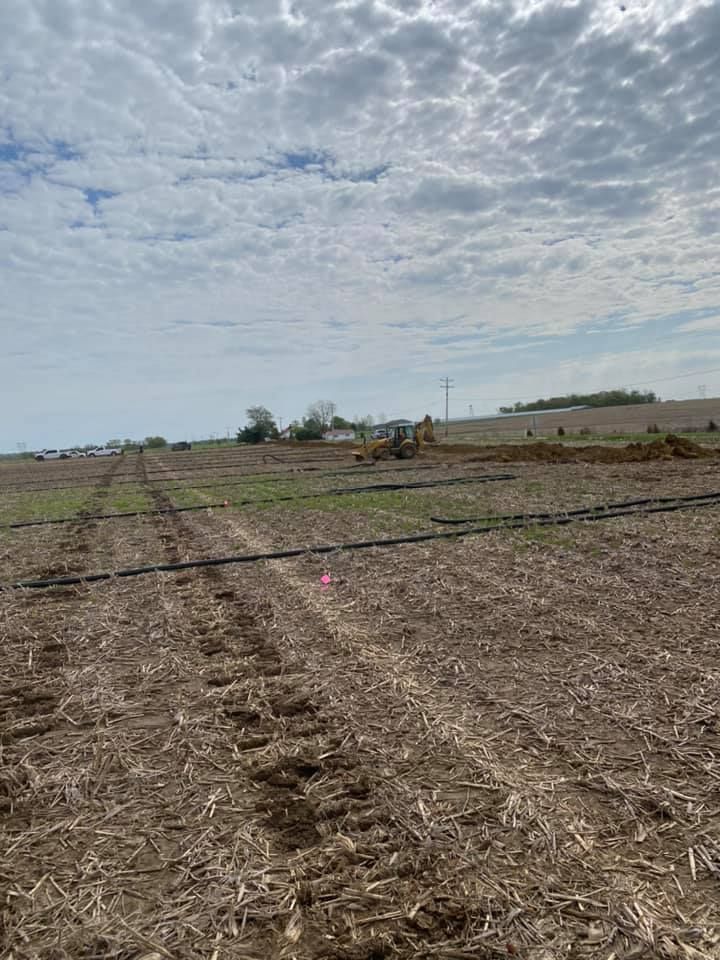 Land Grading for Frey Drainage and Excavating in Farmersburg, IN