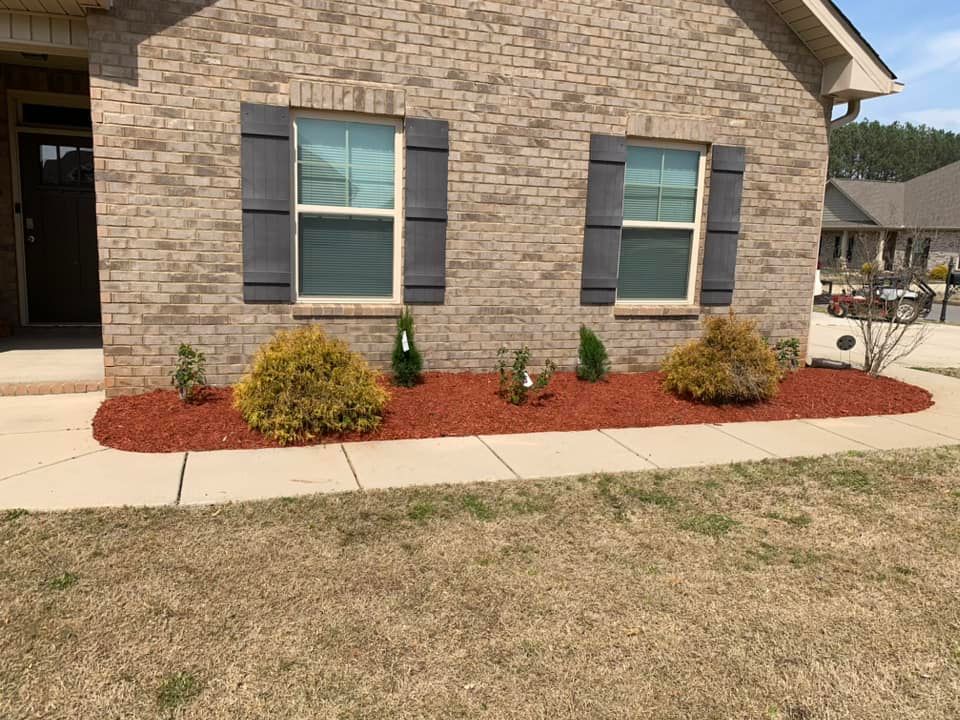 New Flower Beds for Vickers Lawns  in Ardmore, Al