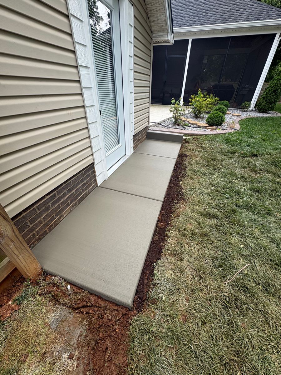 Concrete Patios for Premier Concrete Scapes in Murfreesboro, TN