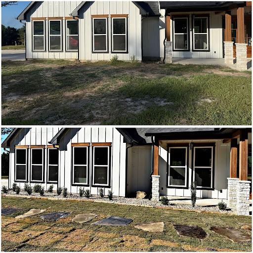 Rock Beds for JT’s Landscaping in Tyler County, TX