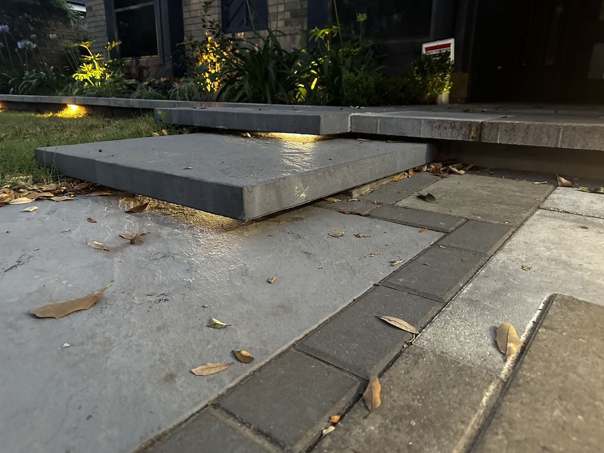 Hardscaping for Atlas Land Design in Creekside Park, TX