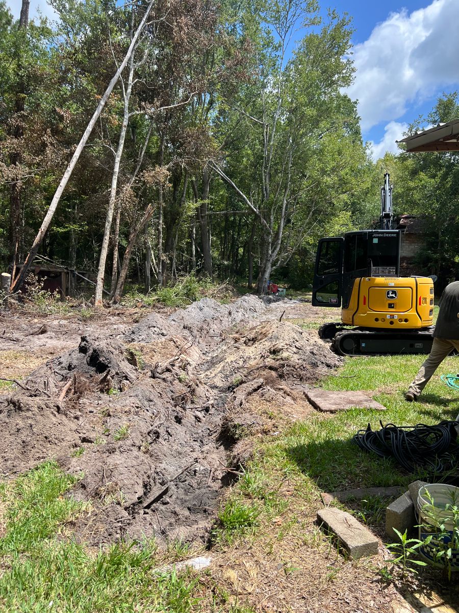 Land Clearing for Bay Hill Development in Nahunta, GA