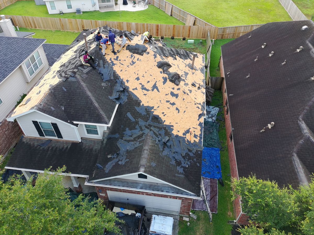 Roofing Replacement for Alpha Contracting Services in Katy, TX