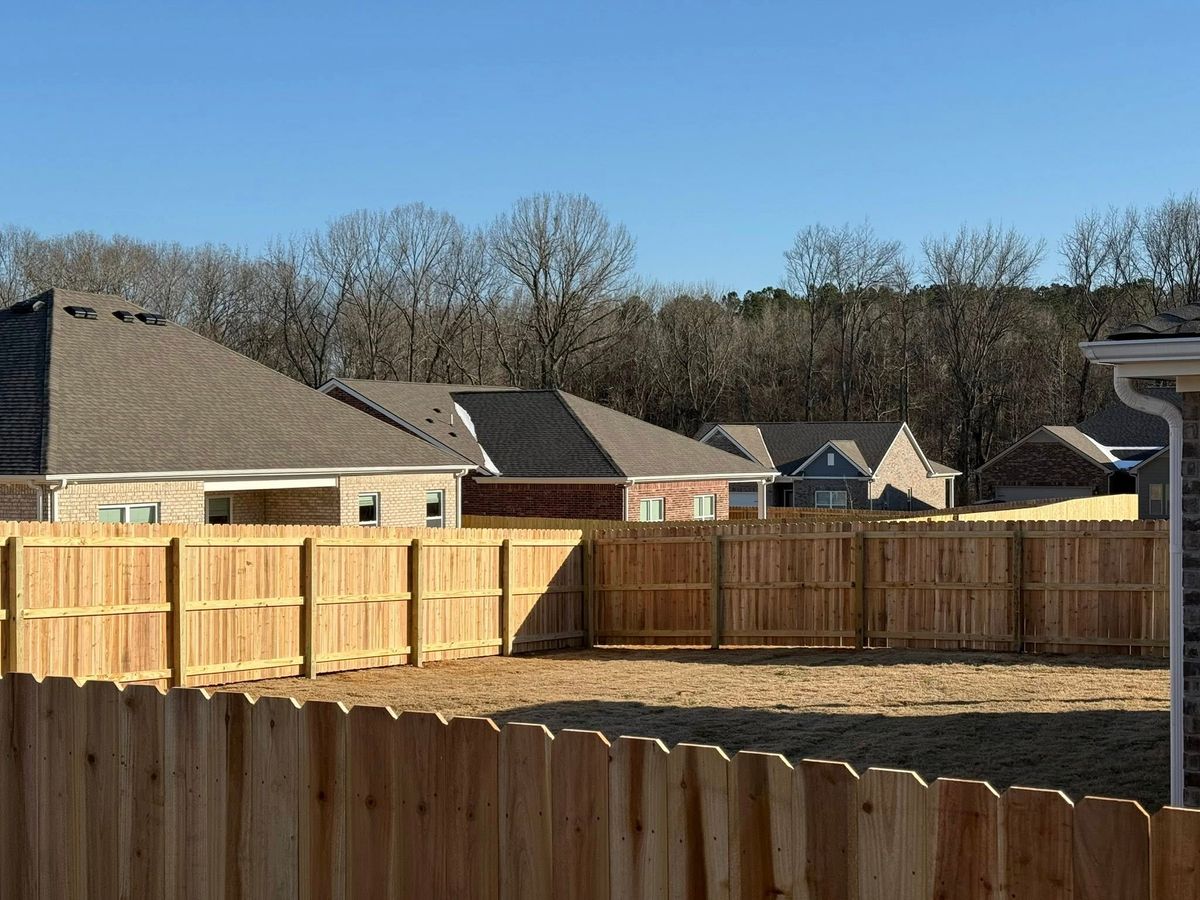 Fence Installation for Frontline Fencing LLC in Hernando, MS