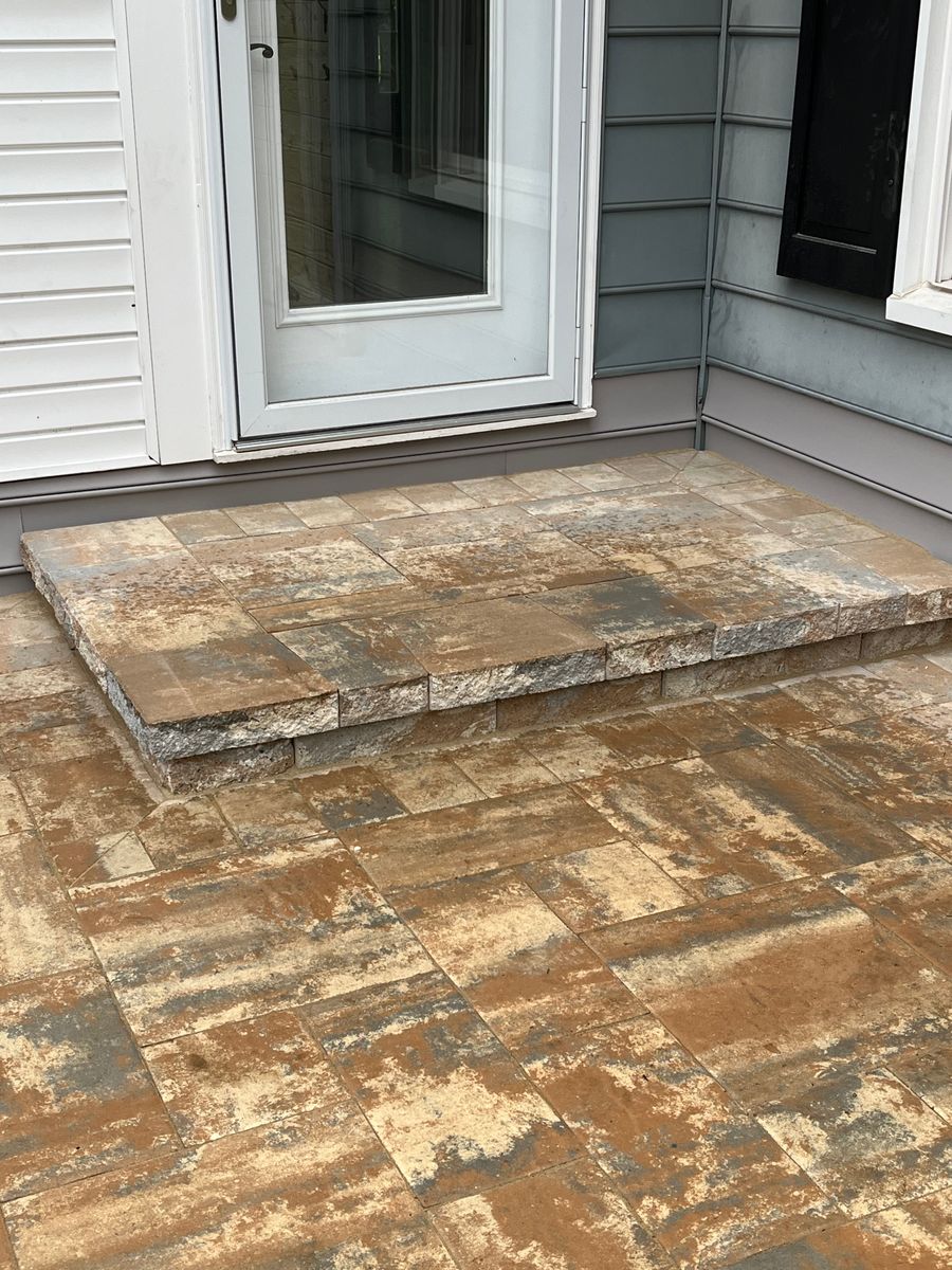 Step Installation for RDR Landscaping in Baltimore, MD