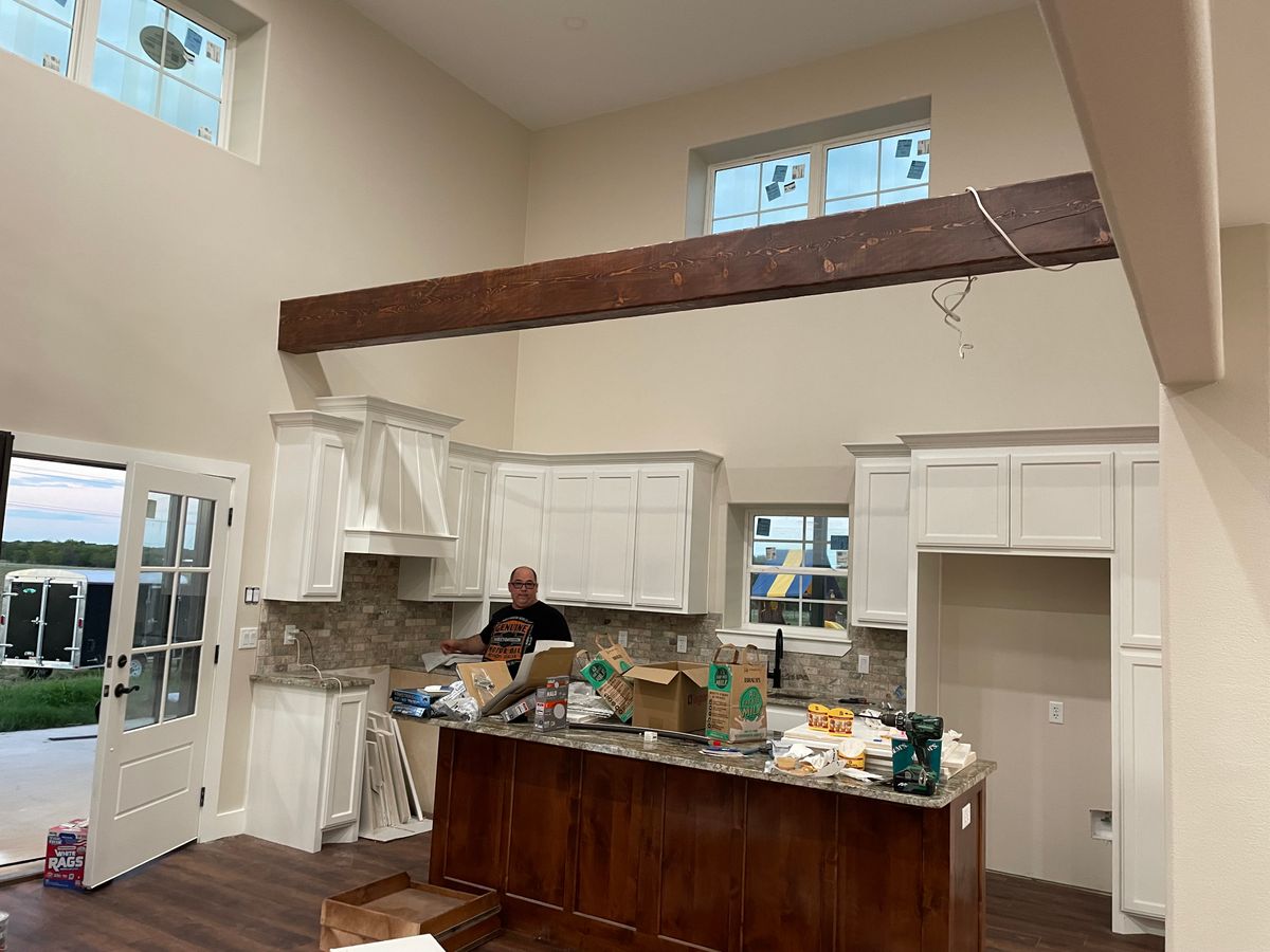 Custom Home Design for JP Customs in Longview, TX