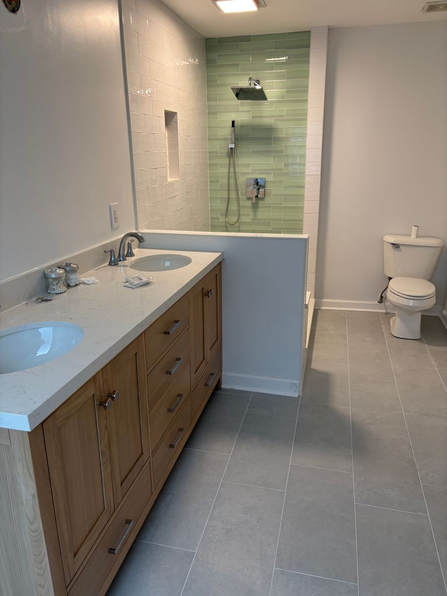 Tiling for Aspen Home Remodeling in Virginia Beach, VA