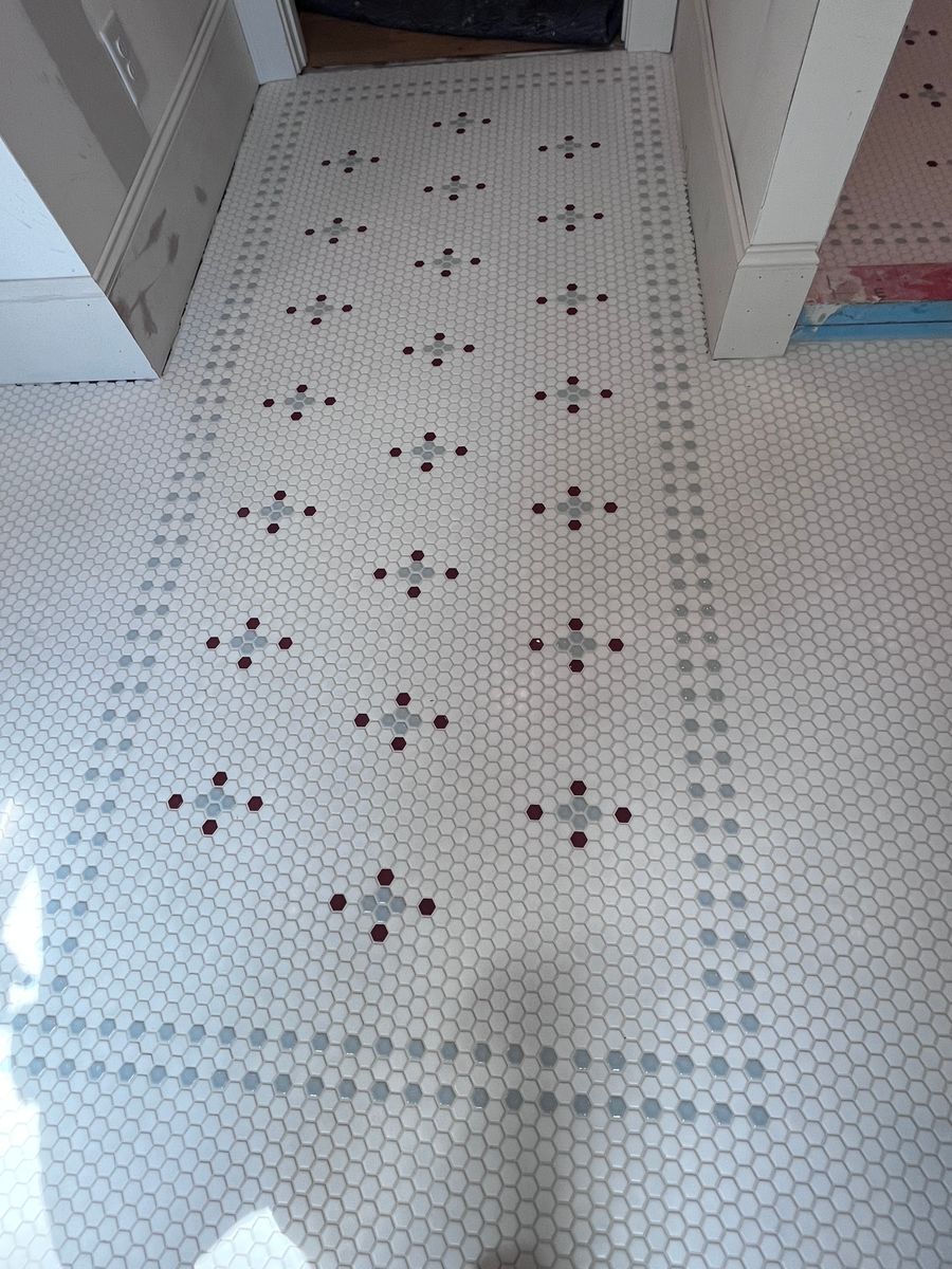 Custom tile work for RAL Construction LLC in Lee County, AL