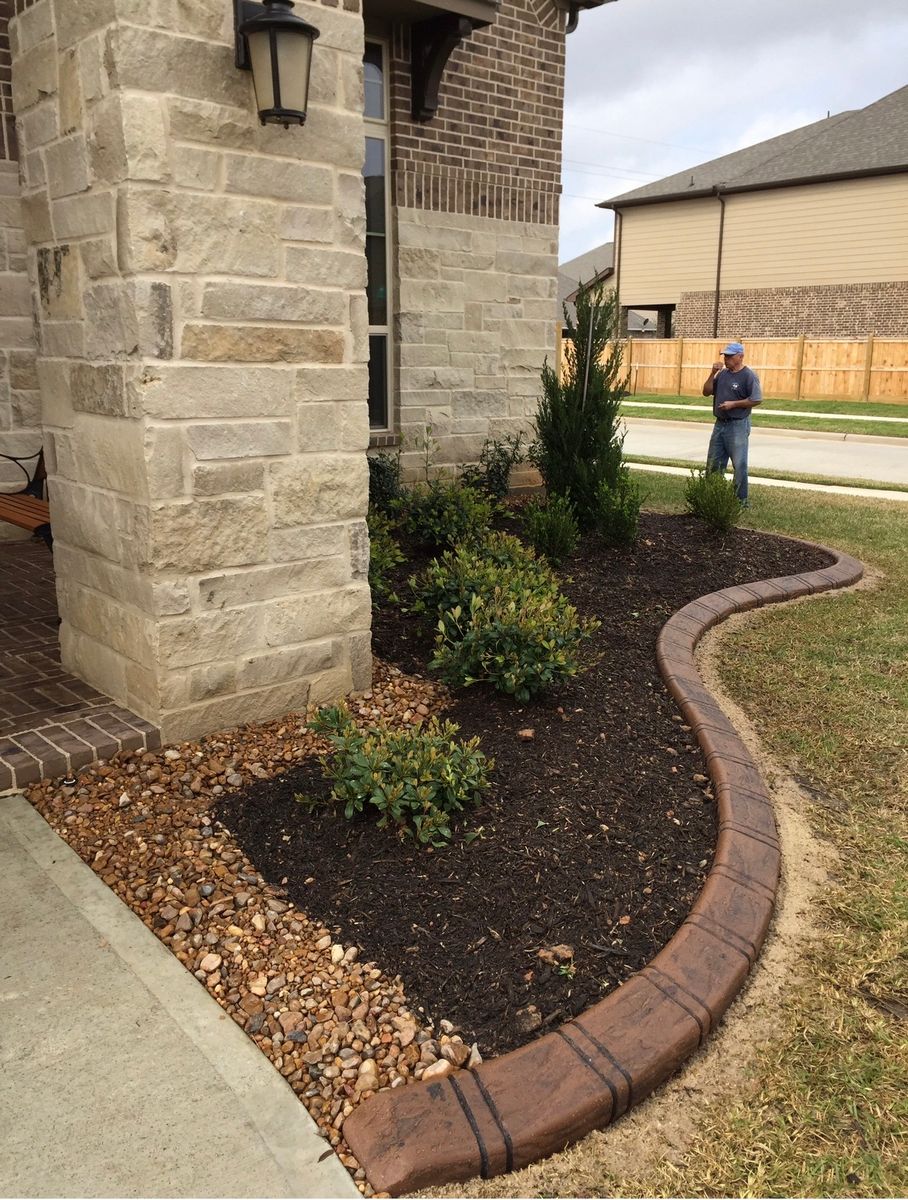 Landscape Border Systems for Texas Curb N Borders in Houston, TX