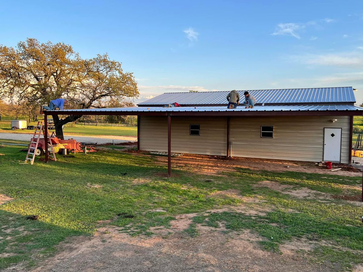 Barns for JG Welding & Construction Services in Weatherford, TX