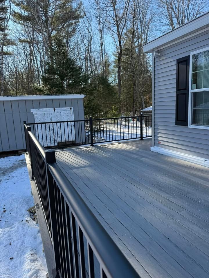 Deck & Patio Installation for The Finish Group in Bangor, ME