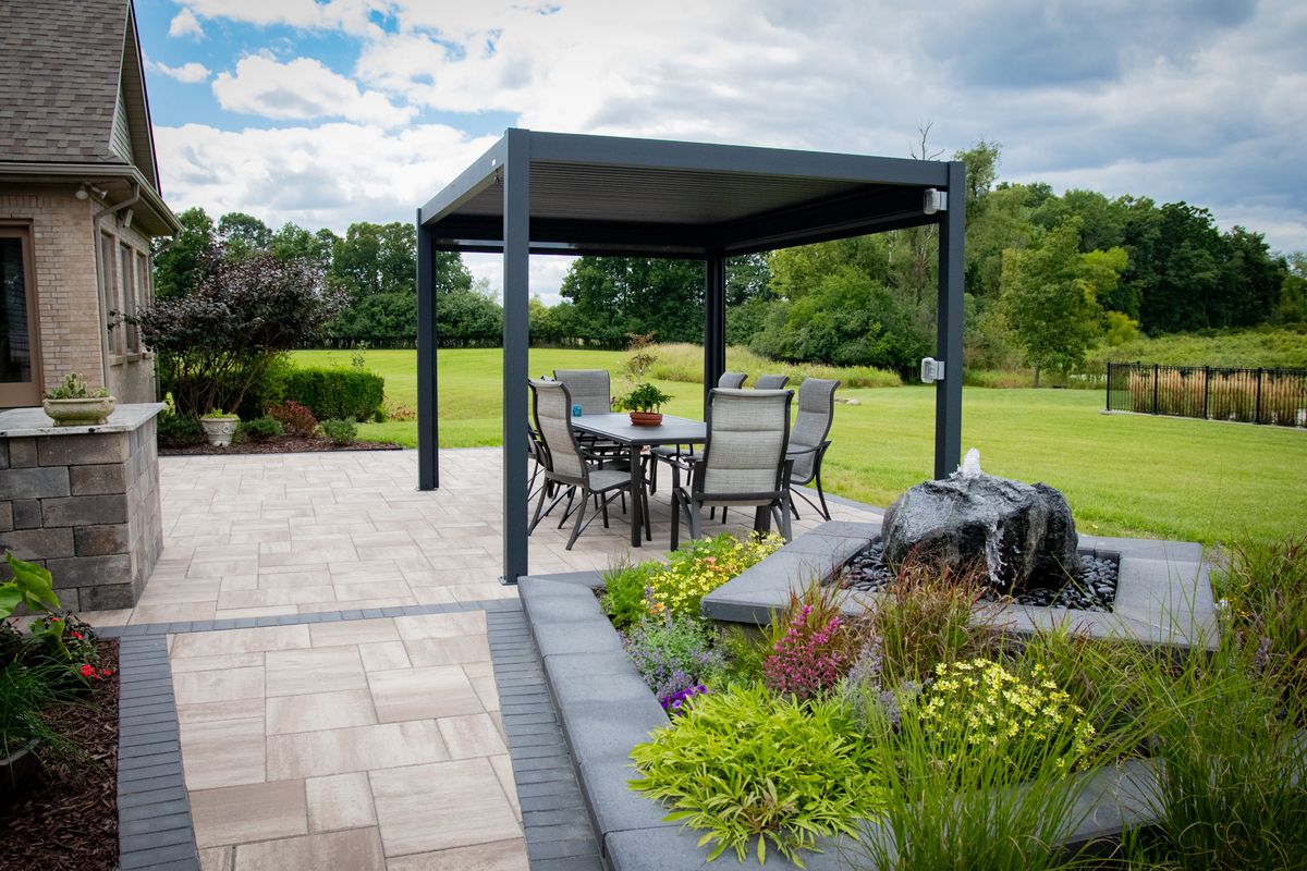 Outdoor Living Space Design for Sunstone Construction in Oakland County, MI