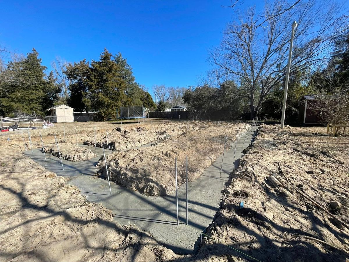 Concrete Slabs for Concrete Cowboyz in Greenville, NC