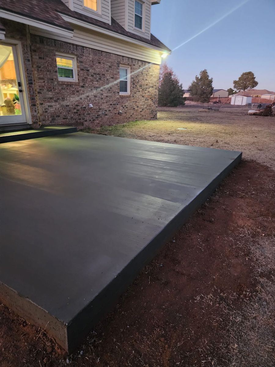Deck & Patio Installation for Dream Home Construction in Odessa, TX