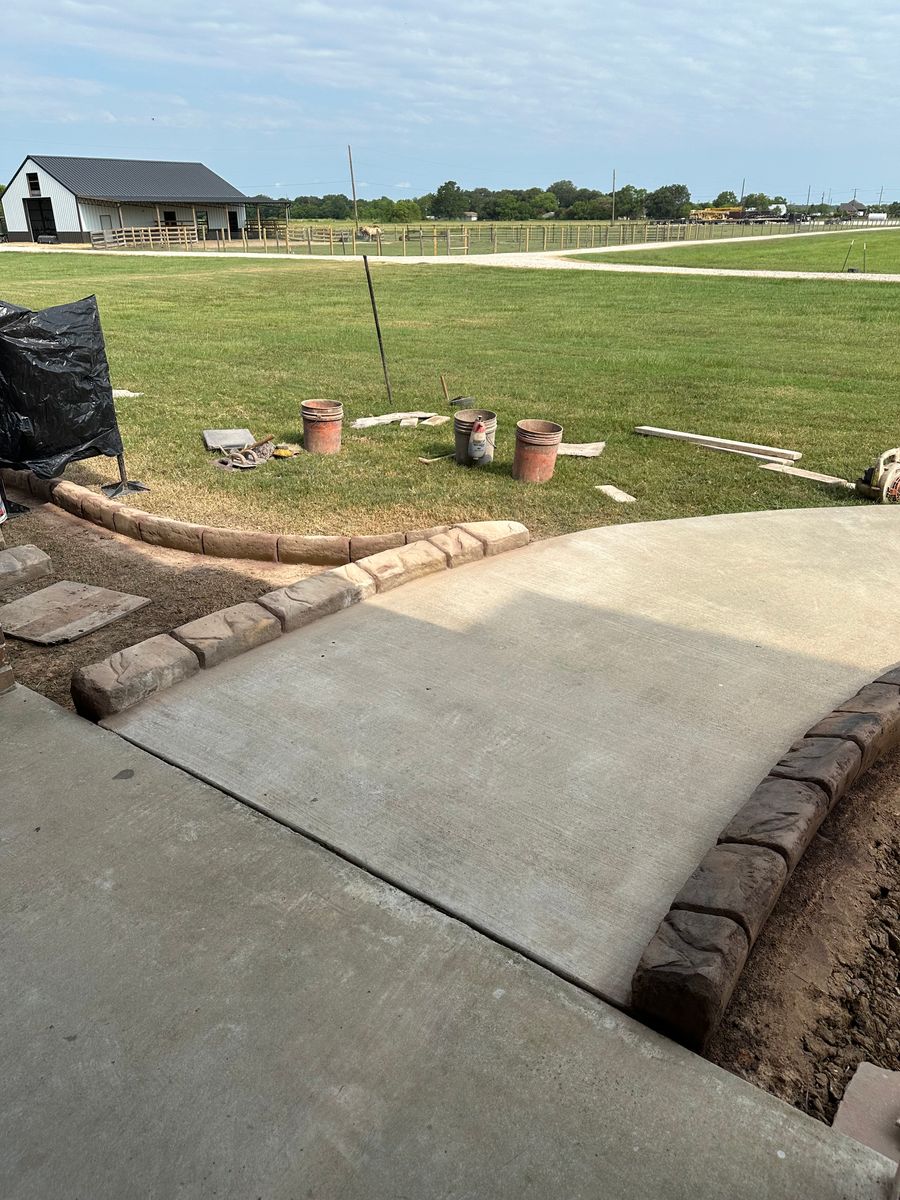 Concrete for Texas Curb N Borders in Houston, TX