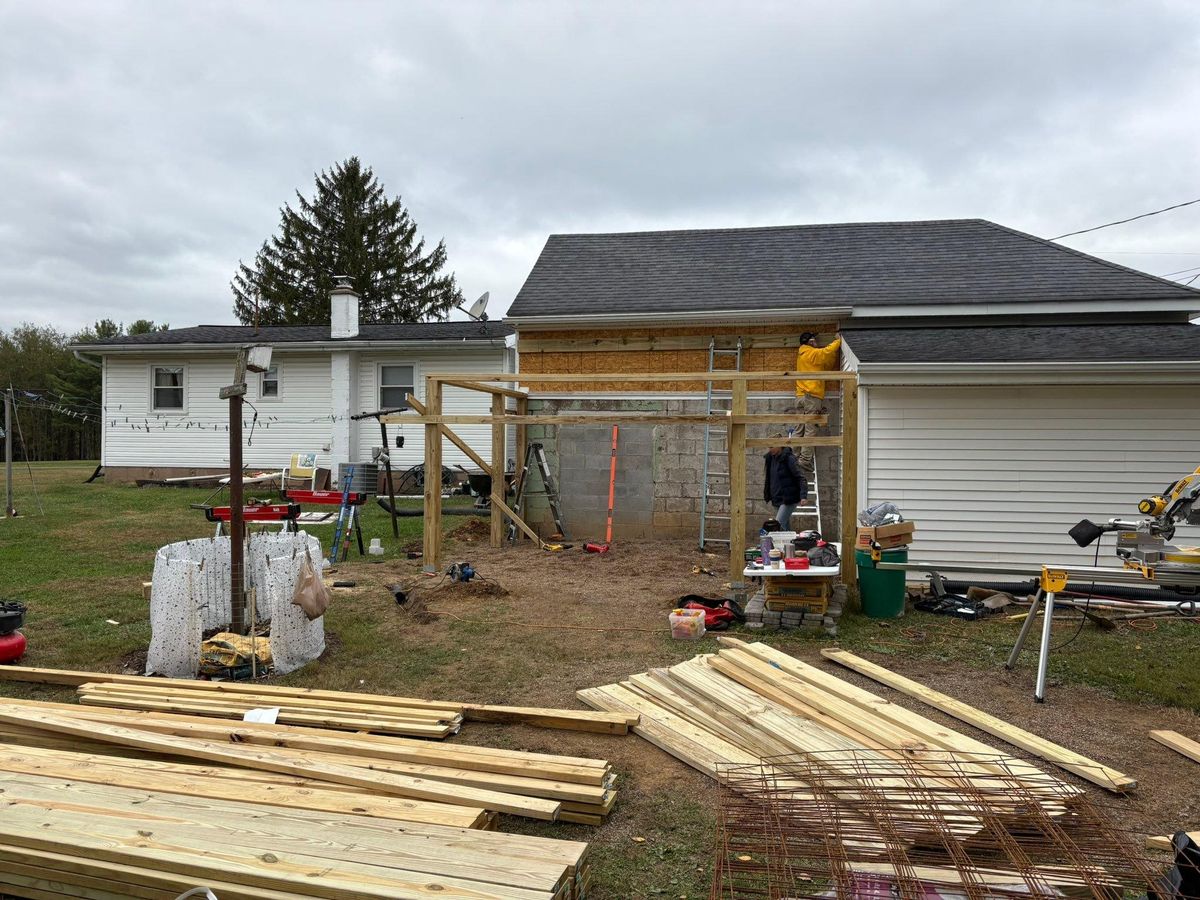 Carpentry for RS Hunter LLC in Lycoming County, PA