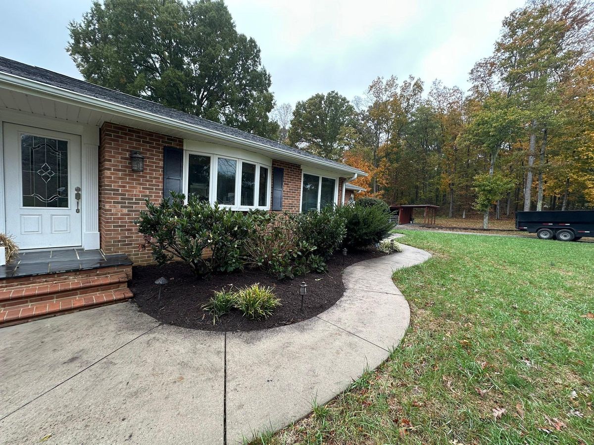 Landscape Design & Install for Queen’s Landscaping in Kernersville, NC