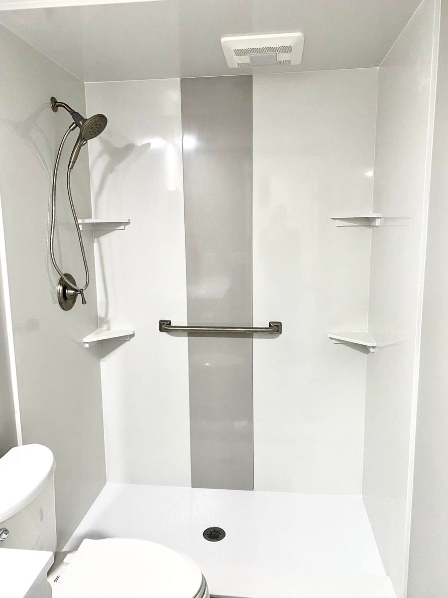 Shower for AKP Construction in Elwood, UT