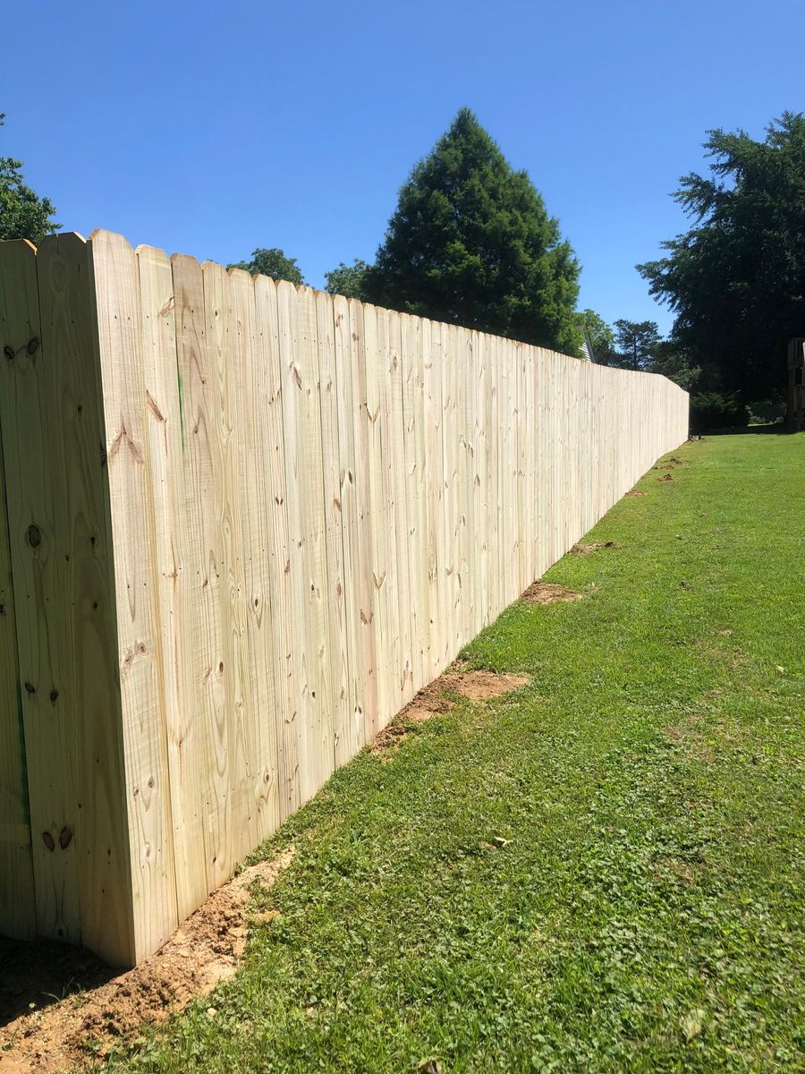 Fence Installation for Penrod & Son's Fencing in Greenville, KY