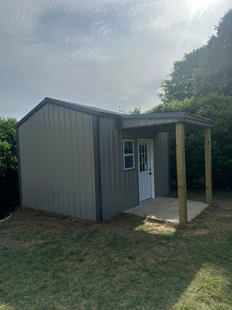 Shed Construction for Rock Solid Construction & Excavation in Munford, TN