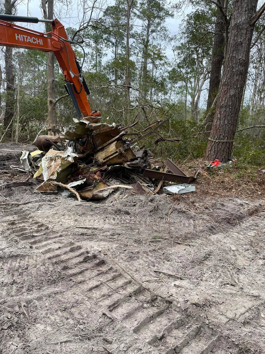 Demolition for Coastal Bush Hogging & More in Supply, NC