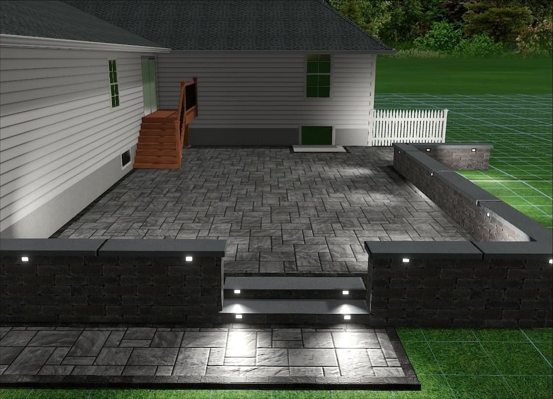 Landscape Installation for RI Outdoor Living  in Charlestown, Rhode Island