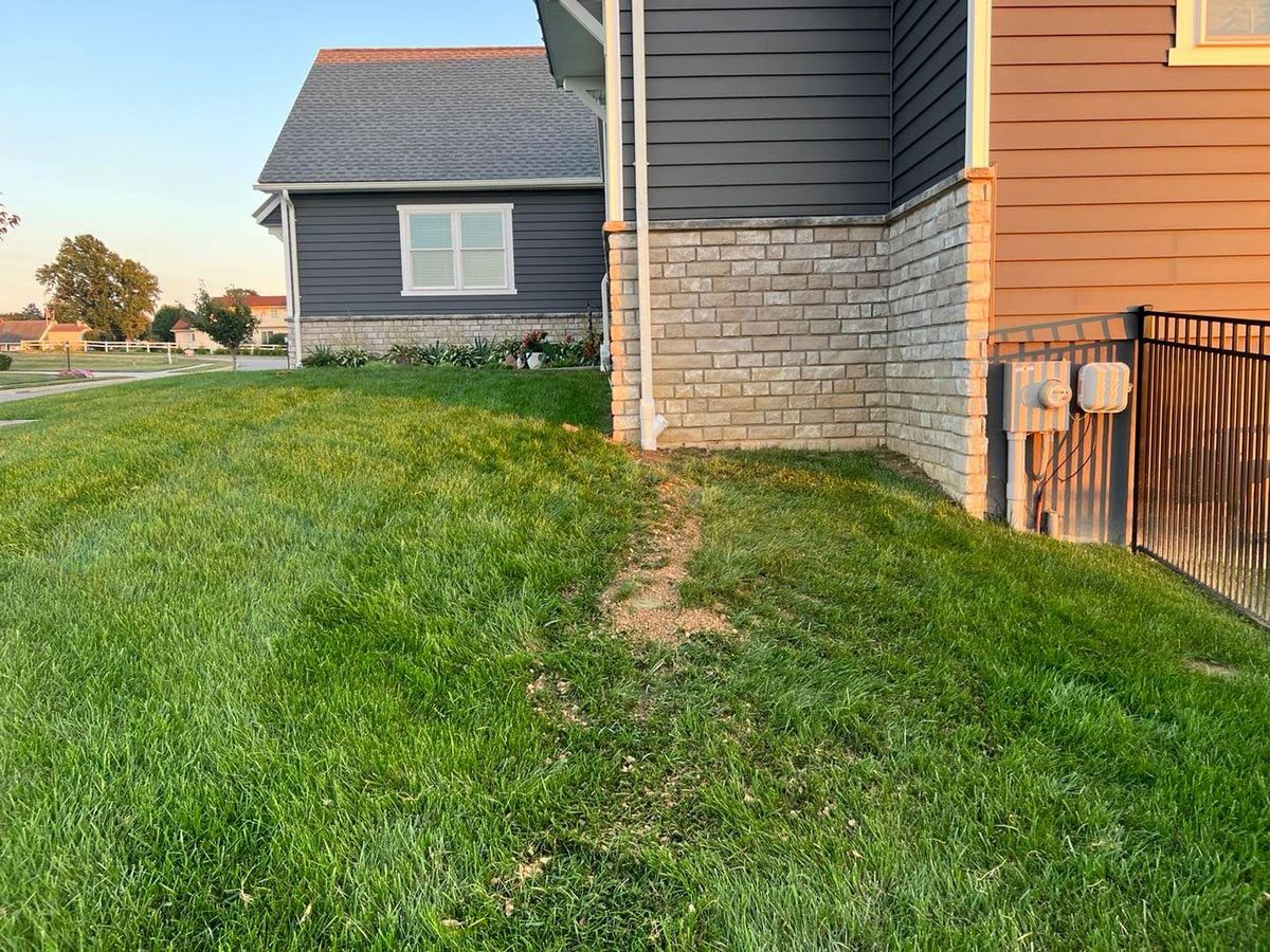 Outdoor Drainage for Dunn-Rite Landscaping in New Oxford, PA